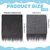 Faux Fur Squares Fabric BJEW-WH0515-11B-2
