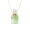 Natural Aventurine Perfume Bottle Pendant Necklace PW-WG2A891-11-1