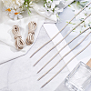 Round Waxed Cord Shoelace String OCOR-WH20007-225C-02-3