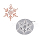 Christmas Snowflake DIY Silicone Pendant Molds DIY-A054-01D-1