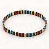 Rainbow Bohemian Style Glass Beads Stretch Bracelets RM1844-27-1