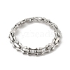 304 Stainless Steel Bone Link Chain Bracelets for Women Men BJEW-F488-65P-4