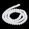 Imitation Jade Solid Color Glass Beads Strands X-EGLA-A034-J10mm-MD05-4