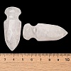 Natural Rose Quartz Craved Sword Model Ornament DJEW-C019-02C-3