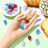 3Pcs Handmade Lampwork Beads LAMP-YW0001-73A-01-4