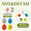 Mixed Styles Glass Beads GLAA-TAC0001-33-4