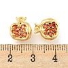 Brass Micro Pave Cubic Zirconia Pendants KK-K369-01G-06-3