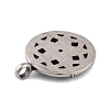 304 Stainless Steel Pendants STAS-K283-17AS-2