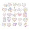 Waterproof PET Stickers Set DIY-S046-06F-3