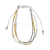 Glass Seed Beads Multi-strand Bracelets for Women PW-WGCDC20-05-1