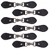 Fingerinspire 6 Sets PU Imitation Leather Sew on Toggle Buckles FIND-FG0001-88-1