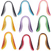 9Sets 9 Styles Gradient Rectangle Quilling Paper Strips DIY-CP0012-32-1