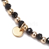 4Pcs Glass Beads Stretch Bracelets BJEW-JB11416-8