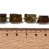 Natural Green Garnet Beads Strands GG-CBA8682-A10-5