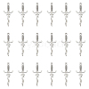 30Pcs Tibetan Style Alloy Connector Charms TIBEP-UN0001-09-1