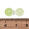 Baking Paint Imitation Jade Glass Beads GL-N006-01B-08-3