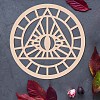 Laser Cut Wooden Wall Sculpture WOOD-WH0101-009-3