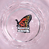 Butterfly with Word Anti-Social Safety Brooch Pin JEWB-PW0002-04-4