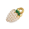 304 Stainless Steel Enamel Charms STAS-P402-02D-02-2