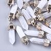 Acrylic Pointed Pendants OACR-S021-16K-2