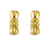 Brass Screw Clasps KK-TAC0003-05G-1