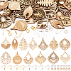  DIY Geometry Earring Making Kit DIY-TA0005-57-9