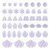 125G Gradient Color Transparent Glass Beads GLAA-TA0003-58E-1