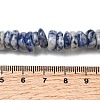 Natural Blue Spot Jasper Beads Strands G-A285-A10-01-5