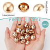 1-Hole Zinc Alloy Buttons FIND-MA0001-18B-G-2