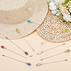 10Pcs Brass Brooches JEWB-CP00005-4
