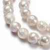 Natural Baroque Pearl Keshi Pearl Beads Strands PEAR-Q004-36-3