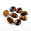 Oval Natural Tiger Eye Cabochons G-I172-22x30mm-06-1