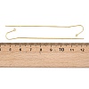 Brass Stud Earring Findings KK-H536-06G-3