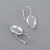 304 Stainless Steel Leverback Earring Settings STAS-F191-03S-10mm-2