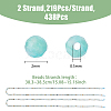 2 Strands Natural Flower Amazonite Beads Strands G-FI0001-05-2