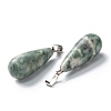 Natural Qinghai Jade Pendants G-F707-01-3