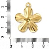 304 Stainless Steel Enamel Pendants STAS-I355-09G-04-3