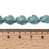 Synthetic Turquoise Beads Strands G-E456-35D-8x10mm-5