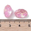 Glass Rhinestone Cabochons RGLA-G020-02B-123AM-2