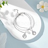 304 Stainless Steel Pendants STAS-UN0044-39-6