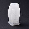 3D Lady Face Candle Food Grade Half-body Sculpture Silicone Molds DIY-C027-01-3