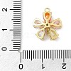 Brass Micro Pave Cubic Zirconia Pendants KK-S514-02A-G-3