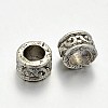 Tibetan Style Alloy Column Spacer Beads X-PALLOY-E381-07AS-NR-2