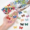   48Pcs 12 Colors Light Gold Alloy Pendants FIND-PH0002-40-6