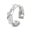 304 Stainless Steel Cuff Rings for Women RJEW-M019-54P-1