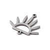 Non-Tarnish 304 Stainless Steel Connector Charms STAS-R226-06P-2