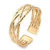 304 Stainless Steel Cuff Bangles for Women BJEW-K263-05G-05-1