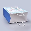 Butterfly Pattern Paper Gift Bags with Handles DIY-I030-03B-04-2