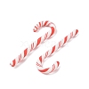 Christmas Candy Cane Handmade Polymer Clay Beads CLAY-P005-04F-2