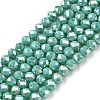 Electroplate Glass Beads Strands LS-EGLA-A044-P3mm-B31-1